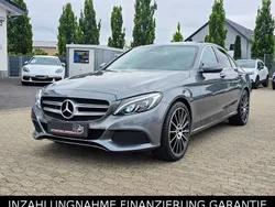Grau Gebraucht 2018 Mercedes C220 AMG Limousine | 23.499 € (Etwas zu teuer)