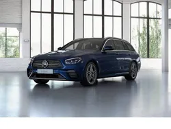 Blau Gebraucht 2022 Mercedes E300 AMG Limousine | 37.899 € (Fairer Preis)