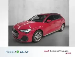 Progressivrot metallic Gebraucht 2024 Audi A3 Sportback Ambiente Limousine | 35.890 € (Teuer)