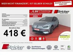 Blau (stonewashed blue metallic) Gebraucht 2024 VW ID.7 GTX Limousine | 52.948 € (Teuer)