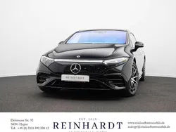 Obsidianschwarz metalliclack Gebraucht 2022 Mercedes EQS450+ AMG line Limousine | 61.200 € (Fairer Preis)