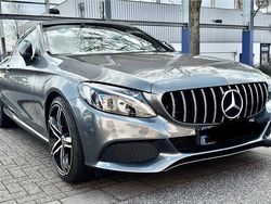 Grau Gebraucht 2017 Mercedes C220 AMG line Cabrio | 26.500 € (Fairer Preis)