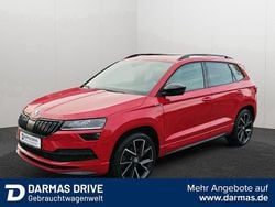 Rot Gebraucht 2021 Skoda Karoq SportLine SUV | 26.490 € (Superpreis)