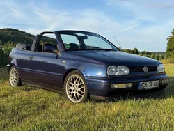 Blau Gebraucht 1996 VW Golf Cabriolet Cabrio | 3.000 € (Fairer Preis)