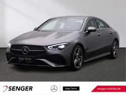 Lack mountaingrau Gebraucht 2024 Mercedes CLA200 AMG line Coupé | 37.190 € (Fairer Preis)