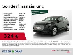 Mythosschwarz metallic Gebraucht 2023 Audi Q4 Sportback e-tron Ambiente SUV | 27.850 € (Superpreis)