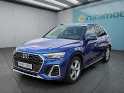 Blau Gebraucht 2021 Audi Q5 S-Line SUV | 36.849 € (Fairer Preis)