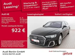 Mythosschwarz metallic Gebraucht 2024 Audi A8 Ambiente Limousine | 69.900 € (Superpreis)