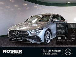 Grau / mountaingrau (metallic) Gebraucht 2024 Mercedes CLA200 Shooting Brake Sport Edition Kombi | 34.575 € (Teuer)