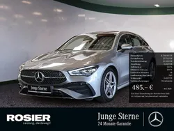 Grau / mountaingrau (metallic) Gebraucht 2024 Mercedes CLA200 Shooting Brake Sport Edition Kombi | 34.575 € (Fairer Preis)