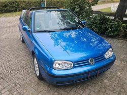 Blau Gebraucht 2000 VW Golf Cabriolet Karmann Cabrio | 2.699 €