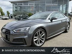 Grau Gebraucht 2018 Audi A5 S-Line Coupé | 26.900 € (Guter Preis)