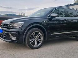 Schwarz Gebraucht 2019 VW Tiguan Allspace R-line SUV | 27.500 € (Fairer Preis)