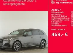 Grau Gebraucht 2022 Audi Q7 S-Line SUV | 59.999 € (Fairer Preis)