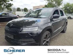 Schwarzmagic perleffekt Gebraucht 2022 Skoda Karoq SportLine SUV | 25.930 € (Fairer Preis)