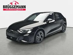 Schwarz Gebraucht 2024 Audi A3 Sportback S-Line Limousine | 32.890 € (Guter Preis)