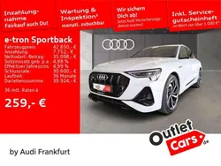 Gletscherweiß metallic/gletsch Gebraucht 2021 Audi e-tron S-Line SUV | 42.850 € (Fairer Preis)