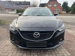 Onyxschwarz metallic Gebraucht 2014 Mazda 6 Sports-Line Kombi | 9.490 € (Guter Preis)