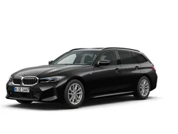 Black sapphire (schwarz) Gebraucht 2024 BMW 330 M Sport Kombi | 47.450 € (Guter Preis)