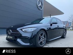 Metalliclack obsidianschwarz Gebraucht 2025 Mercedes C200 AMG Kombi | 40.800 € (Fairer Preis)