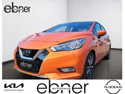 Orange Gebraucht 2018 Nissan Micra N-Way Kleinwagen | 9.490 € (Fairer Preis)