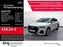 Weiss Gebraucht 2021 Audi Q3 Ambiente SUV | 31.860 € (Etwas zu teuer)