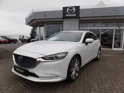Rhodium white Gebraucht 2023 Mazda 6 Takumi-Line Kombi | 32.900 € (Fairer Preis)