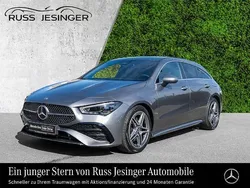Mountain grey metallic Gebraucht 2024 Mercedes CLA200 Shooting Brake AMG Kombi | 33.980 € (Fairer Preis)