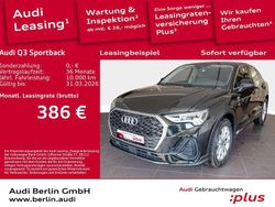 Mythosschwarz metallic Gebraucht 2025 Audi Q3 Sportback Ambiente SUV | 35.990 € (Superpreis)