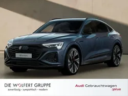 Plasmablau metallic Gebraucht 2024 Audi Q8 Sportback e-tron S-Line SUV | 72.210 € (Teuer)
