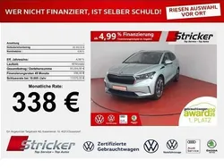 Arctic silber metallic Gebraucht 2021 Skoda Enyaq iV SUV | 28.449 € (Superpreis)