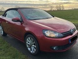 Rot Gebraucht 2012 VW Golf Cabriolet Cabrio | 6.590 € (Guter Preis)