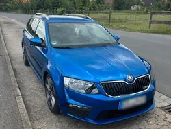 Blau Gebraucht 2014 Skoda Octavia RS Kombi | 13.500 € (Etwas zu teuer)