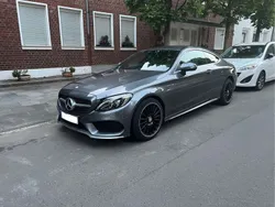 Grau Gebraucht 2016 Mercedes C200 AMG line Coupé | 22.500 € (Guter Preis)