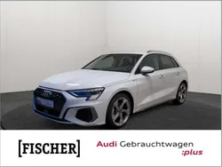 Weiss Gebraucht 2024 Audi A3 Sportback S-Line Limousine | 36.440 € (Guter Preis)