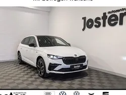 Weiß (moonweiß metallic) Gebraucht 2024 Skoda Scala Comfort Kleinwagen | 31.890 €