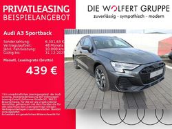 Grau Neu 2025 Audi A3 Sportback e-tron S-Line Kleinwagen | 47.669 € (Teuer)