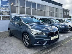 Grau Gebraucht 2016 BMW 218 Active Tourer Sport Line Van / Kleinbus | 11.990 € (Guter Preis)