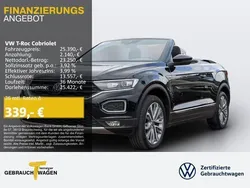 Schwarz Gebraucht 2022 VW T-Roc Cabriolet Active Cabrio | 25.390 € (Guter Preis)