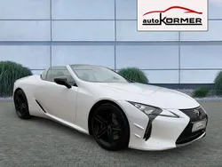Hakujiweiss seidenmatt Gebraucht 2024 Lexus LC 500 Cabrio | 118.880 € (Fairer Preis)