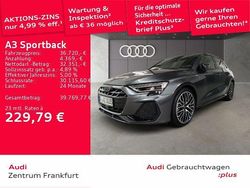 Daytonagrau perleffekt Gebraucht 2025 Audi A3 S-Line Limousine | 36.720 € (Guter Preis)