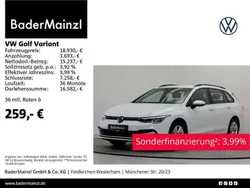 Pure white Gebraucht 2021 VW Golf VIII Life Kombi | 18.930 € (Fairer Preis)