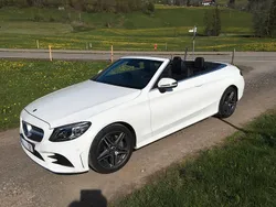 Weiß Gebraucht 2020 Mercedes C180 AMG line Cabrio | 34.900 € (Fairer Preis)