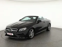 Schwarz Gebraucht 2018 Mercedes E220 AMG line Cabrio | 38.990 € (Fairer Preis)