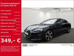Brillantschwarz Gebraucht 2022 Audi A5 Sportback Design Limousine | 33.980 € (Fairer Preis)