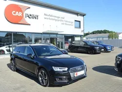 Mythosschwarz metallic Gebraucht 2018 Audi A4 S-Line Kombi | 24.990 € (Teuer)