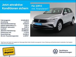 Silber Gebraucht 2021 VW Tiguan SUV | 19.696 € (Superpreis)