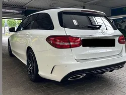 Weiß Gebraucht 2017 Mercedes C180 AMG line Kombi | 18.500 € (Fairer Preis)