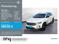 Weiss Gebraucht 2022 VW T-Roc Style SUV | 28.730 € (Fairer Preis)