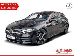 Schwarz Gebraucht 2019 Mercedes A180 AMG line Limousine | 24.950 € (Teuer)